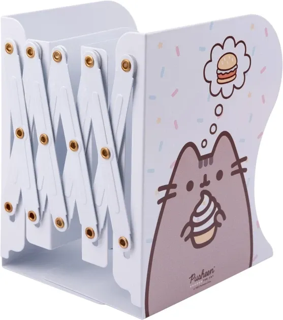 Підставка для підручників "Yes" 470473 "Pusheen" розсувна, метал, шт Київ - фото 1