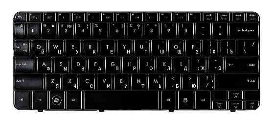 Клавиатура для ноутбука HP Pavilion (DV2-1000) Black, RU/EN Вінниця