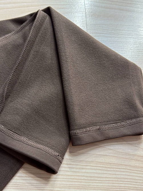 Лосины женские Black Cyclone 316 утепленные с широким поясом коричневые, коричневый, XL Киев - изображение 3