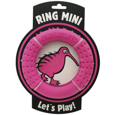 Игрушка для собак Kiwi Walker Кольцо 13.5 см розовое (8596075002718) Винница - изображение 2