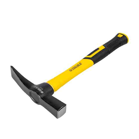 Молоток-кирка каменщика 450г фибергласовая ручка SIGMA (4313011) Ровно
