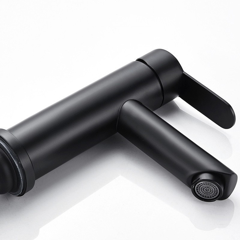 Змішувач для умивальника Champion SAP-001-A Black з нержавіючої сталі (CH6459) Чернівці - фото 4