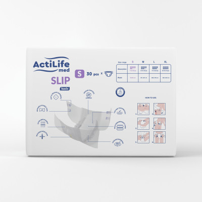 Подгузники для взрослых ActiLife Med Basic S, 30 шт (4820174981723) Винница - изображение 2