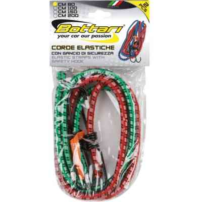 Стяжной ремень Poputchik 2шт x 80см O 8MM "ELASTIC STRAP" (18224-IS) Вінниця