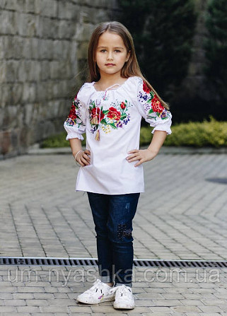 Дитяча блузка з вишивкою - вишиванка "Ладочка" Кривий Ріг - фото 3