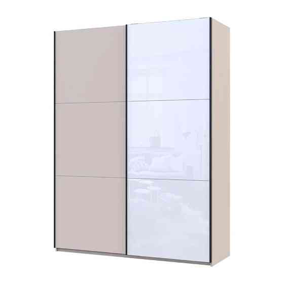 Шкаф купе Doros G-Caiser Кашемир/Белый 1 ДСП/1 стекло 3 части 180х60х240 (42005322) (DRS-012236) Львов
