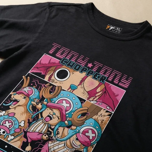 Футболка для підлітка хлопчика з принтом Ван Пис Тоні Тоні Розмір 160 Anime10876 Дніпро - фото 3