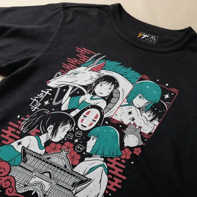 Футболка для подростка мальчика с принтом Унесенные Призраками 2 Размер 160 Anime10712 Днепр - изображение 3