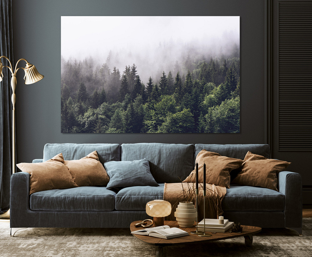 Картина полотно у вітальню / спальню  Природа Ліс   MLP_381 ( 60х30см ) 90х180см Київ - фото 3