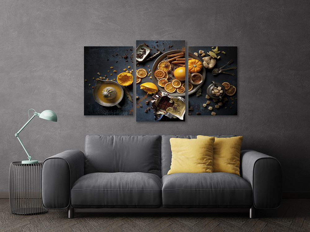 Модульная картина в гостиную / спальню  Кориця  Art-665_3 Київ - фото 3