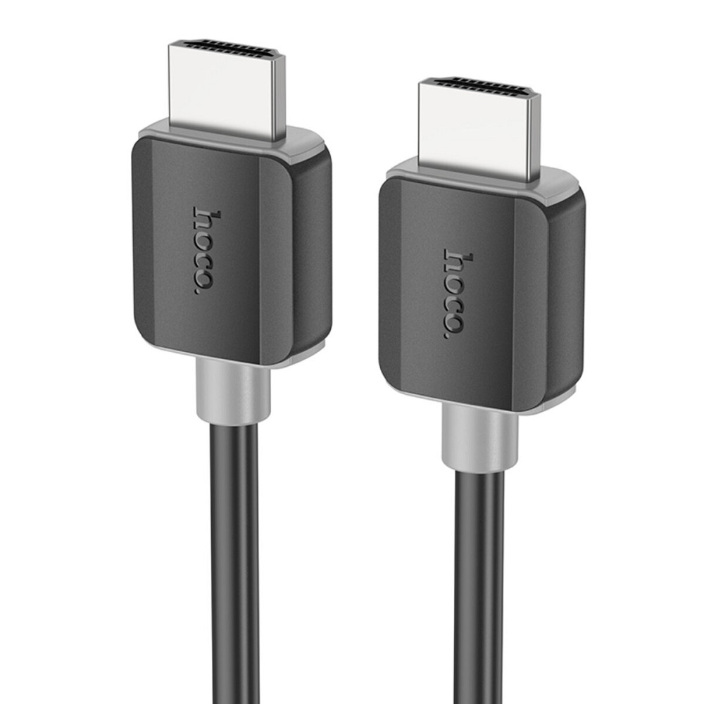 Кабель HOCO US08 HDTV 2.0 male-to-male 4K HD data cable(L=1M) Black (6931474799388 ) Киев - изображение 1