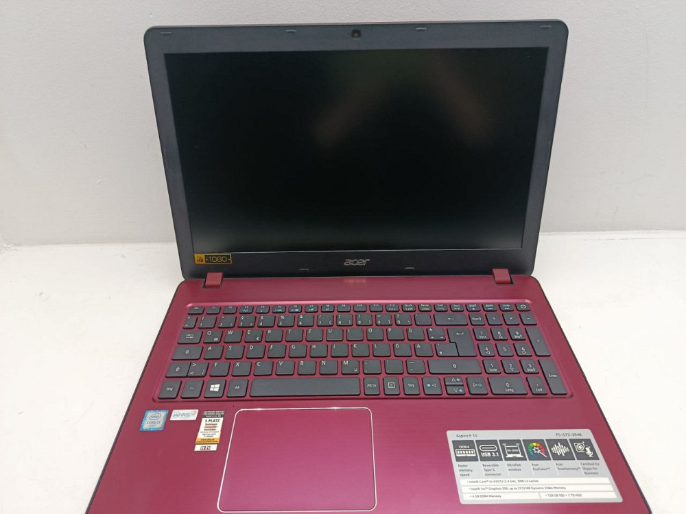 Ноутбук Acer Aspire F5-573-394K(N16Q2) i3-6157u\4\0\ АКБ- (товар вживаний) Луцьк - фото 1