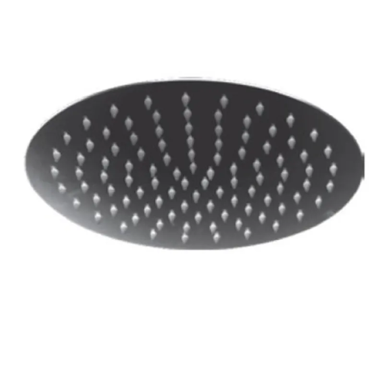 Лейка для душа потолочная Mixxus SH-05.SUS-25cm Black (нерж. сталь) (MI6172) Киев