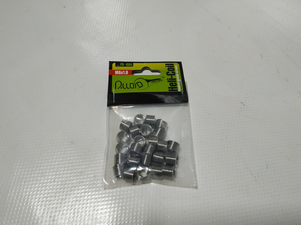 Ремонтні різьбові вставки M6х1.0, 25шт. Alloid Вінниця - фото 2