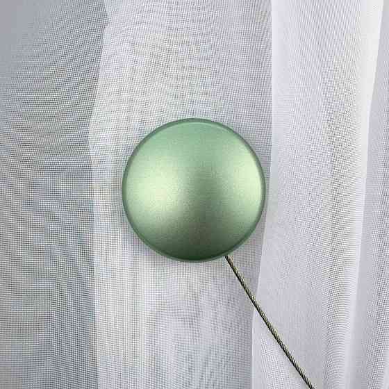 Магниты для штор и гардин Круг 2 шт Оливковый (81-293) Киев