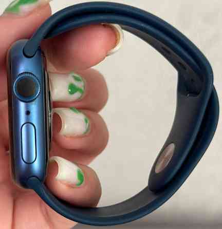 Смарт-Часи Apple Watch Series 7 41 mm. 97%акб. Blue Aluminium Case Abyss Blue. Київ