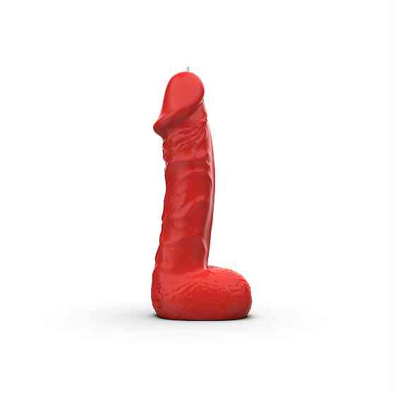 Свічка член Pure Bliss 15 см Red Sex Aura Київ