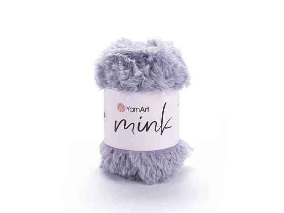 Пряжа Mink серый 100% полиамид 75м 50г арт.334 10шт/уп ТМ YARNART Киев