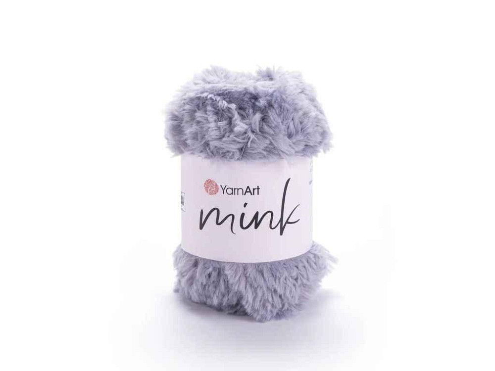 Пряжа Mink серый 100% полиамид 75м 50г арт.334 10шт/уп ТМ YARNART Киев - изображение 1