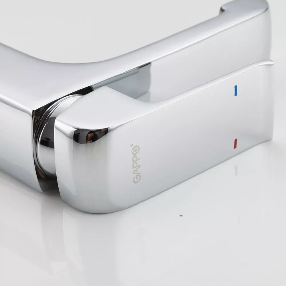 Змішувач для умивальника GAPPO G1050-8 хром Київ - фото 3