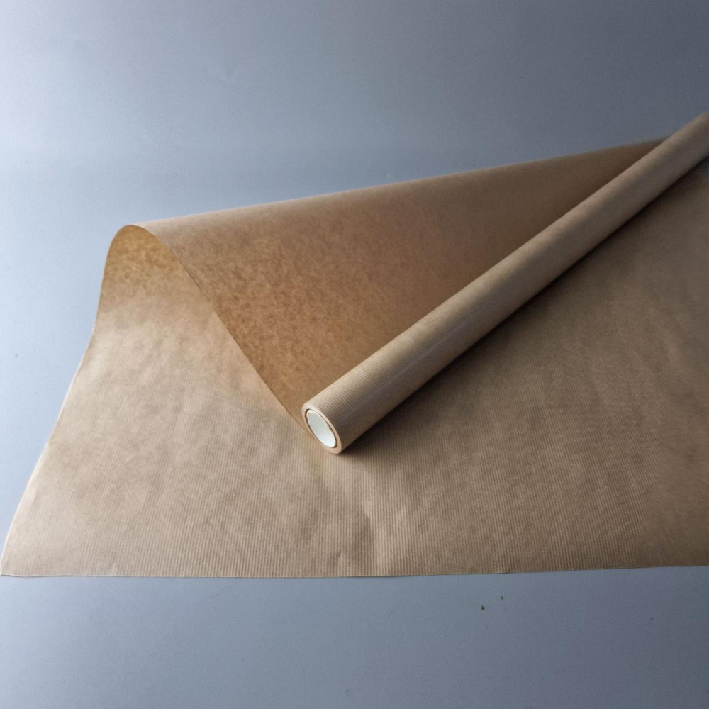 Рулон 8 м папір подарунковий з друком (50) для квітів (h680) Крафт No10 (1 шт.) Харків - фото 3