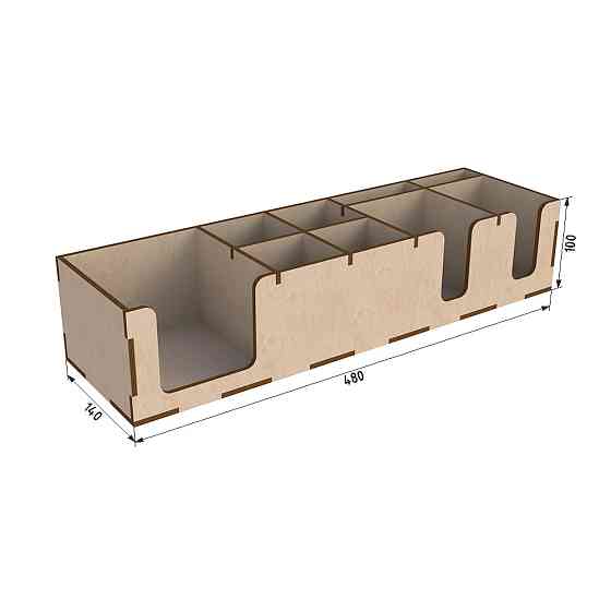 Органайзер EKOSTAR дерев'яний 48х14 см Киев