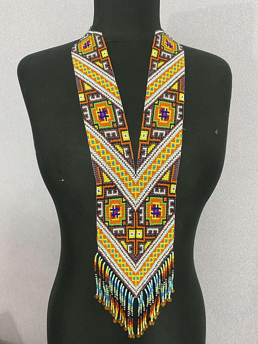 Гердан «Прикарпаття» з бісеру Коломия - фото 1