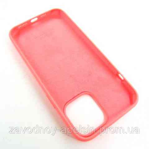 IPhone 13 Pro Max Чохол силіконовий Silicone Case (кораловий) Одеса