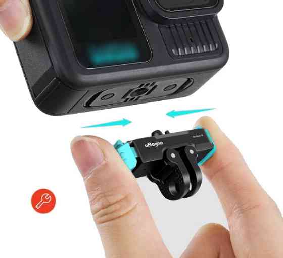 Кріплення швидкознімне GoPro 13 алюмінієве aMagisn AP16 Київ