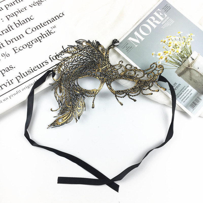 Маска театральна Павич one size золотистий Київ - фото 2