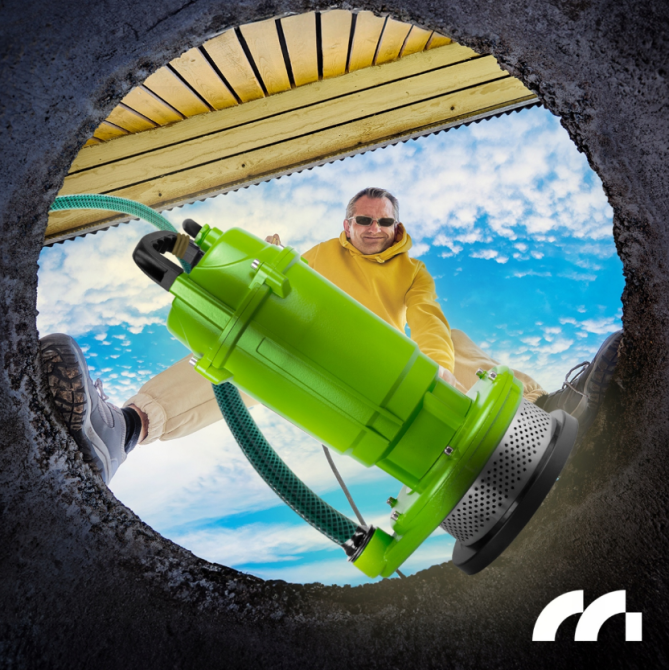 Дренажний насос для брудної та чистої води MalTec 550Вт 12000л/год (Польща) Київ - фото 10