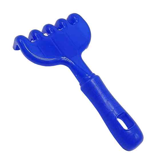 Дитячі іграшкові грабельки "Г-5" 1-107 розмір 18,5 см Синій Вінниця