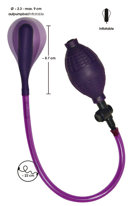 Анальний розширювач BK Anal Balloon-Вібратор Sex Aura Київ - фото 4