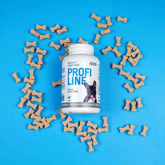 Витамины Provet Profiline для собак, Виталити Комплекс противоаллергический, 100 таб. Винница