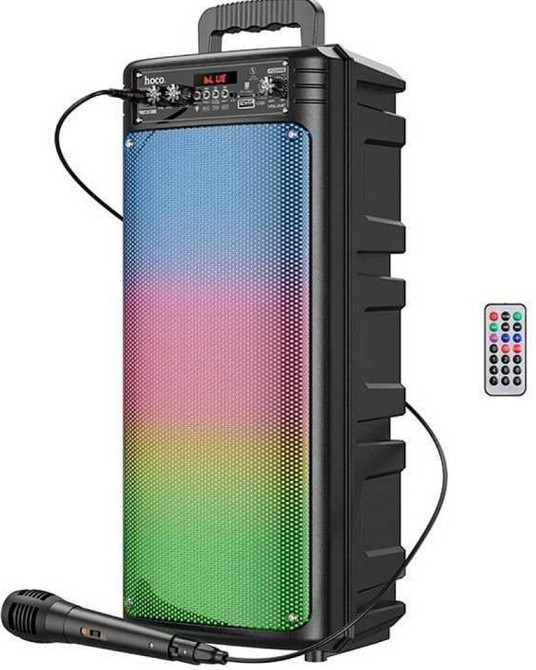 Акустика-караоке з дротовим мікрофоном HOCO bs52 TWS, BT5.0, 10Wx2, 3ч Харків - фото 1