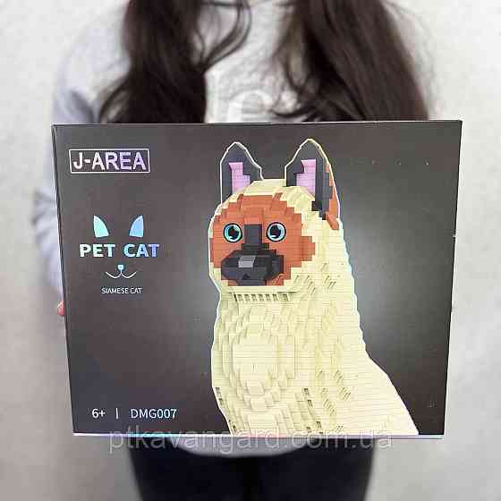 Конструктор сіамський котик із рамкою 2913 деталей DMG 007 Хмельницький
