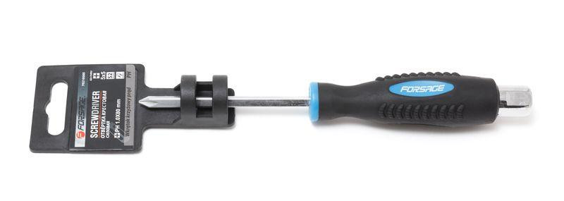 Викрутки силова магнітна «Profi» S2 PH1.0х80мм, на пластиковому тримачі Одеса - фото 1