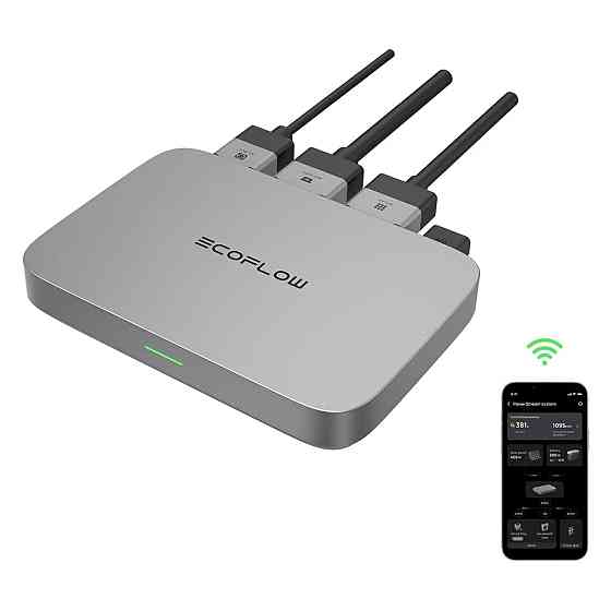 Мікроінвертор EcoFlow PowerStream 800 Вт для сонячних панелей, підключення до електромережі, керування через додаток, Smart Plug Миколаїв
