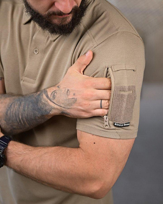 Тактичне Поло Single sword oliva ПП7817 Одеса - фото 4