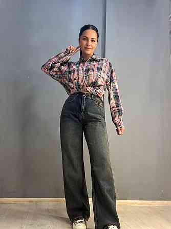 Джинсы женские Its Basic 4118 straight fit прямые от бедра, синий, 40, 40, 76 см, 108 см Одесса