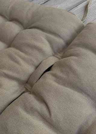 Подушка для стільців (50x120х8 см) подвійна Decorator Мальмо колір тауп 84-127 Київ