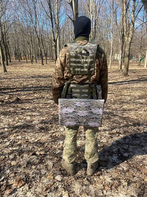 Каремат п'ятиточка п'ятисекційна Оксфорд ПВХ Мультикам Днепр - изображение 4