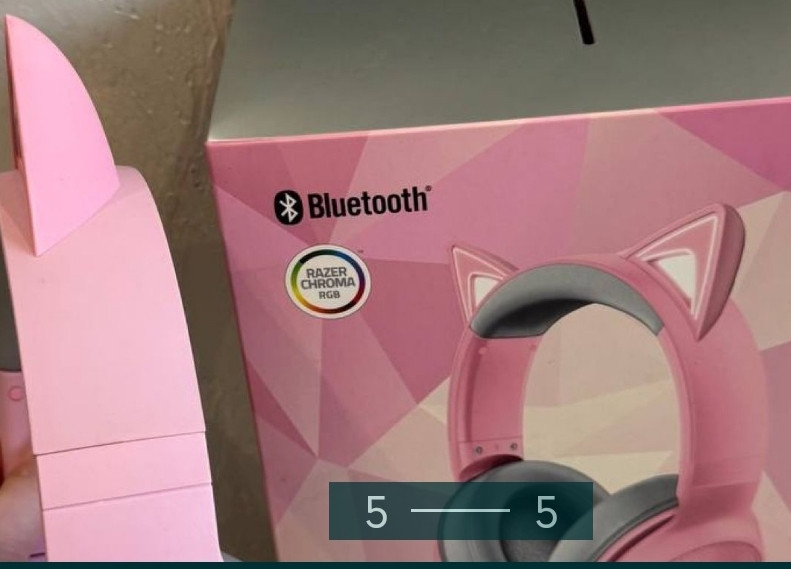 Навушники бездротові Razer Kraken BT Kitty Edition. Харків - фото 1