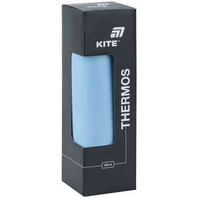 Термос Kite 500 мл блакитний (K25-1224-2) Винница