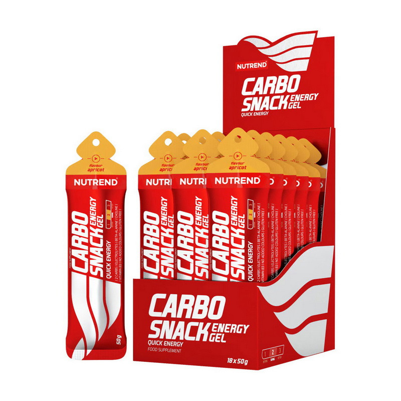 Carbo Snack Energy (50 g, apricot) Луцк - изображение 1