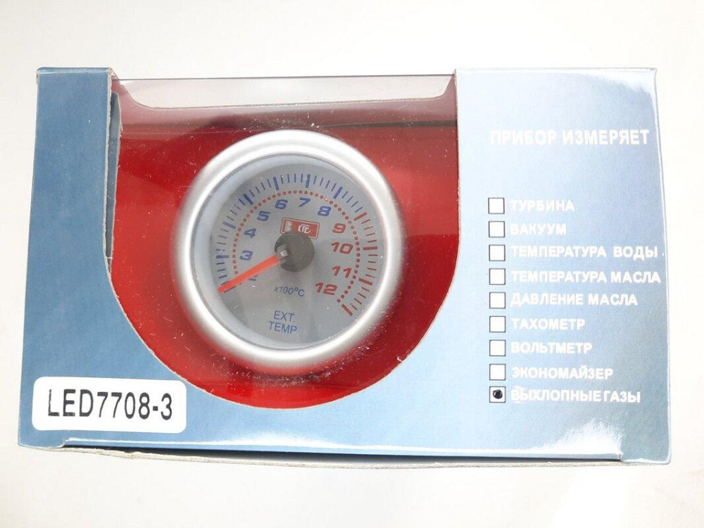 Вказівник температури вихлопних газів 7708-3 d52мм Вінниця - фото 1
