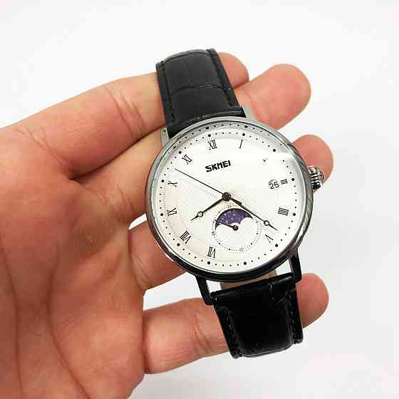 Елегантні годинники для чоловіків SKMEI, Чоловічі годинники стильні наручні чоловічі стрілочні SP-47 Івано-Франківськ
