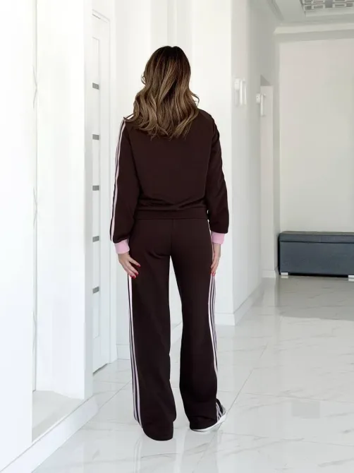 Жіночий костюм із турецької петлі з вишивкою – зручний базовий комплект Одеса - фото 7