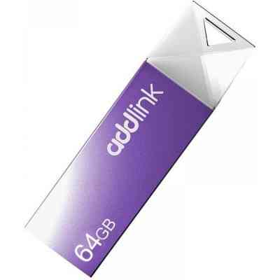 USB флеш накопичувач AddLink 64GB U10 Violet USB 2.0 (ad64GBU10V2) Вінниця
