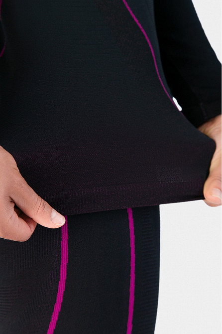 Термобілизна жіноча AVECS - 70513/1 Вишневе - фото 2